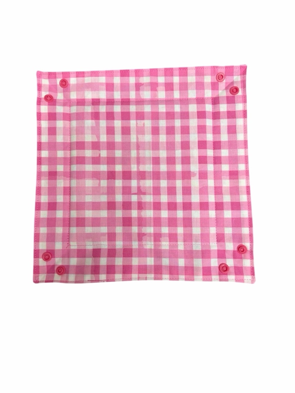 Hand Crafted Snap Tray and Small ORT Catcher Fabric Notion & Thread Catch All - Picture 13 of 15
